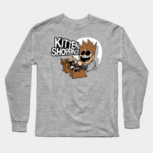 Eddsworld Kitten Shoppings Long Sleeve T-Shirt